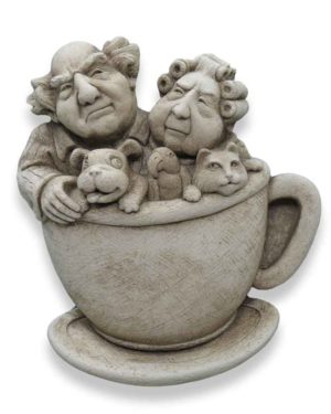 Cast Stone Plaque Featuring Cats Got Coffee